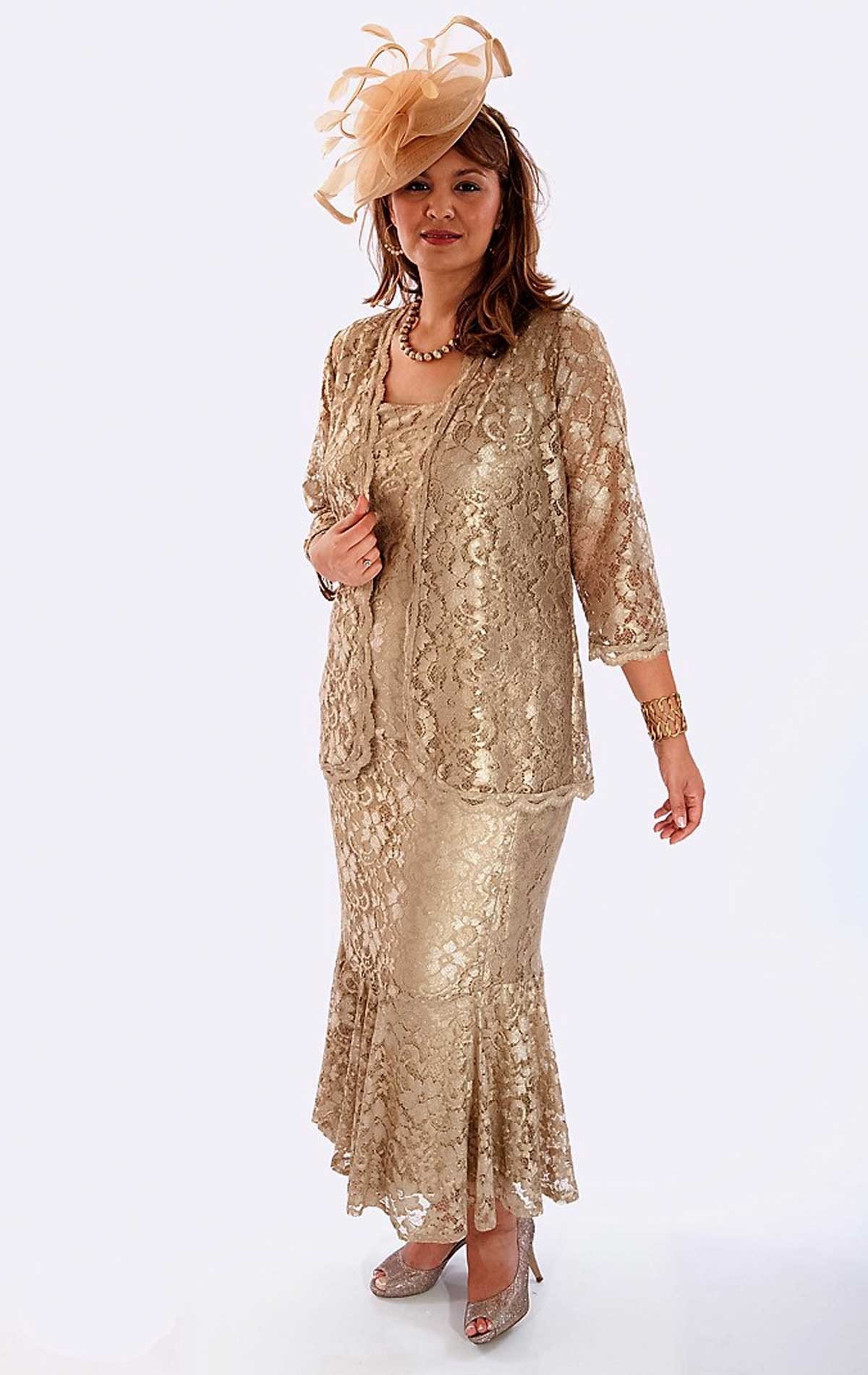 Rosa - Rosa -Plus Size Ladies Occasion Dress by Penguin Designs - Special Occasion Wear for Plus Size Mothers of the Bride & Mothers of the Groom at Blessings Occasions Shop, 1 Loyal Parade, Mill Rise, Westdene, Brighton. E. Sussex BN1 5GG Telephone: 01273 505766