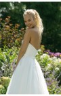 11005 - Sade Size 12 - Sweetheart 11005, Modern Mikado wedding dress with A-line Organza skirt featuring on trend pockets.   Affordable Wedding Dresses at Blessings Bridal Shop, Westdene, Brighton, East Sussex, BN1 5GG. Telephone: 01273 505766